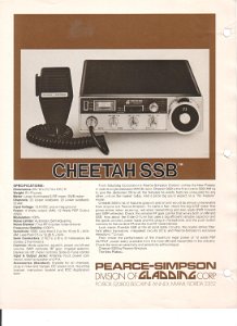 PEARCE SIMPSON SUPER PANTHER MKIV CB RADIO 